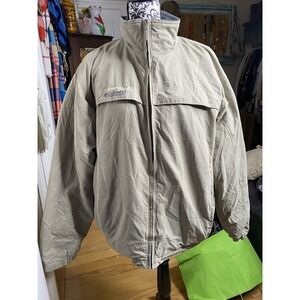 Preowned Mens COLUMBIA Lined Water Resistant Jacket‎ Size Large